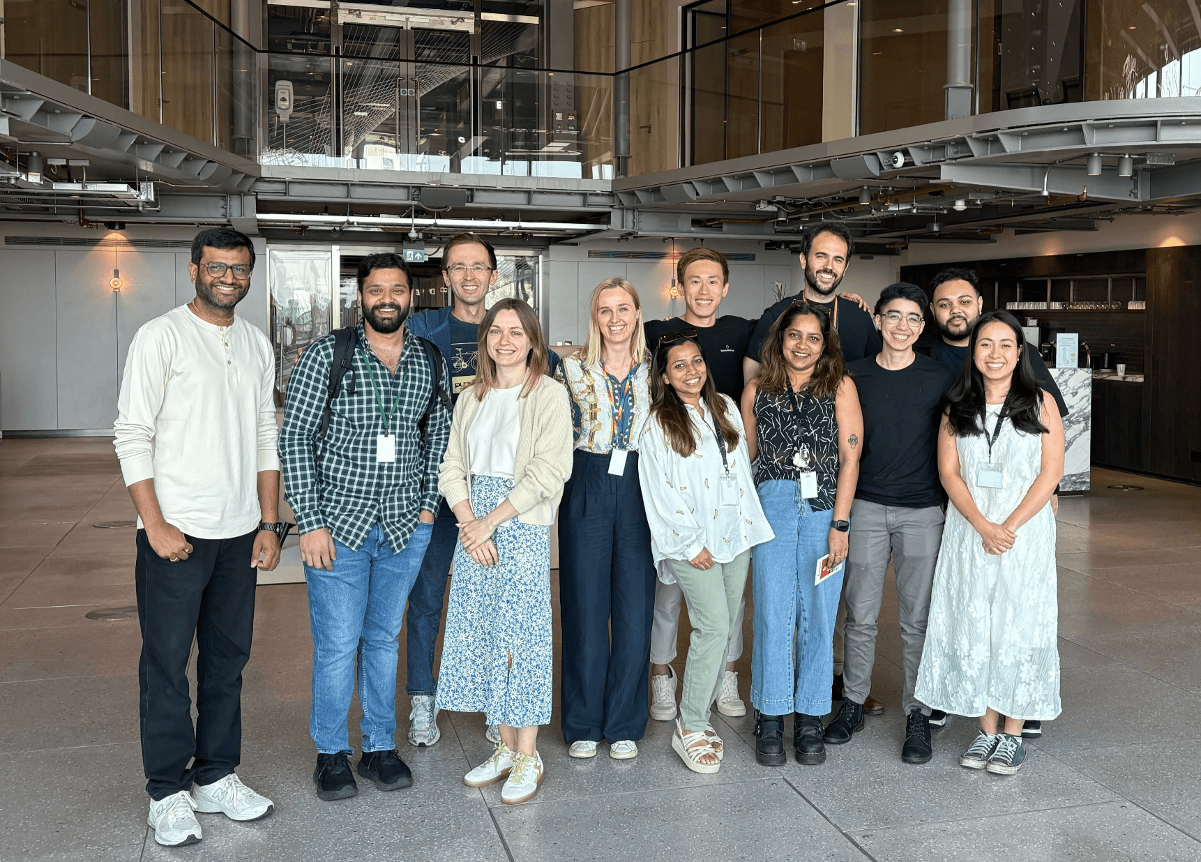 Photo of Kedro team at QuantumBlack